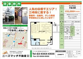 募集図面（マイソク・販売図面）